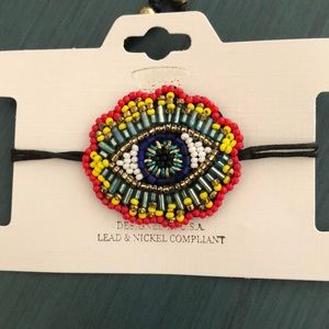 Evil eye beaded bracelet